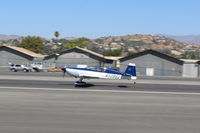 N129SJ @ SZP - 2001 Extra Flugzeugbau Gmbh EA-300/L, Lycoming AEIO-540 300 Hp, takeoff roll Rwy 22 - by Doug Robertson