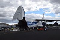 RA-82078 @ EGLF - On static display at FIA 2018. - by kenvidkid