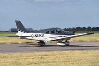 G-NUKA @ EGSH - Departing from Norwich. - by Graham Reeve