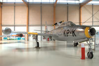 51-9792 @ EKVJ - Royal Danish Air Force Republic F-84G Thunderjet in Danmarks Flymuseum at Stauning airport - by Van Propeller