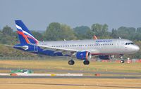 VP-BLO @ EDDL - Aeroflot A320 landing - by FerryPNL
