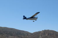 N117CP @ SZP - 1999 American Champion 7GCBC CITABRIA, Lycoming O-320 150 Hp, takeoff climb Rwy 22 - by Doug Robertson