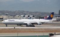 D-AIHY @ KLAX - Airbus A340-600 - by Mark Pasqualino