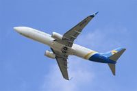 UR-PSH @ LFPG - Boeing 737-85R, Take off rwy 27L, Roissy Charles De Gaulle airport (LFPG-CDG) - by Yves-Q