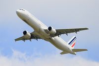 F-GTAS @ LFPG - Airbus A321-212, Take off rwy 27L, Roissy Charles De Gaulle airport (LFPG-CDG) - by Yves-Q