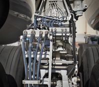 N2331U @ SFO - Main landing gear. SFO 2018. - by Clayton Eddy