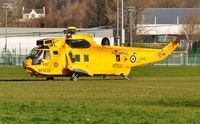 ZH545 - Off airport. RAF SAR helicopter at KGV Playing Fields,  Ashleigh Road, Swansea, UK. - by Roger Winser
