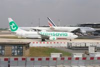 F-GZHX @ LFPO - Boeing 737-8K2, Taxiing to boarding ramp, Paris-Orly Airport (LFPO-ORY) - by Yves-Q