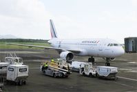 F-GKXQ @ TFFF - Airbus A320-214, Boarding area, Martinique-Aimé-Césaire airport (TFFF-FDF) - by Yves-Q