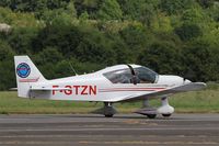 F-GTZN @ LFPZ - Robin HR-200-120B, Taxiing, , Saint-Cyr-l'École Airfield (LFPZ-XZB) - by Yves-Q