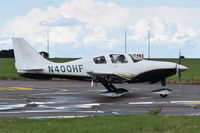 N400HF @ EGSH - Departing from Norwich. - by Graham Reeve