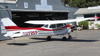 N172EP @ SZP - 1976 Cessna 172N SKYHAWK, Lycoming O-320-H2AD 160 Hp, cowls off, at CP Aviation - by Doug Robertson