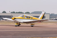 G-AVYL @ EGVA - Piper PA-28-180 Cherokee G-AVYL Gryphon Flying Club Fairford 12/7/18 - by Grahame Wills