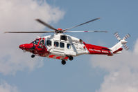 G-MCGW @ EGVA - AW189 G-MCGW HM Coastguard/Bristow Helicopters, Fairford 12/7/18 - by Grahame Wills