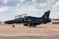 ZK032 @ EGVA - British Aerospace Hawk T2 ZK032/W 4 Sqd RAF, Fairford 12/7/18 - by Grahame Wills