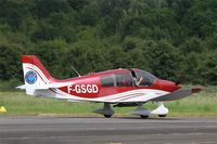 F-GSGD @ LFPZ - Robin DR-400-160 Chevalier, Taxiing, Saint-Cyr-l'École Airfield (LFPZ-XZB) - by Yves-Q