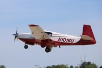 N1016U @ KOSH - Mooney M20K - by Mark Pasqualino