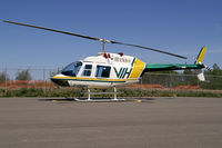 C-GNMT @ YXJ - Vancouver Island Helicopter Bell 206B JetRanger - by Thomas Ramgraber