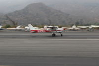 N9435U @ SZP - 1976 Cessna 150M, Continental O-200 100 Hp, takeoff roll Rwy 22 - by Doug Robertson