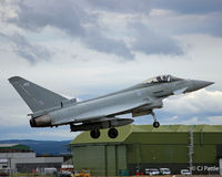 ZK302 @ EGQS - On duty at Lossiemouth - by Clive Pattle