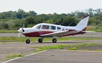 G-BYSP @ EGFH - Visiting Archer II. - by Roger Winser