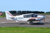 G-CGXL @ EGSH - Departing from Norwich. - by Graham Reeve