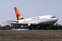 C-GNWN @ YZF - First Air Boeing 737-200 - by Thomas Ramgraber