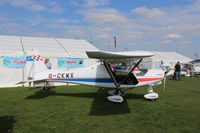 G-CKWL @ EGBK - On display at Light Aircraft Association, Rally Sywell - by Vinny Halls