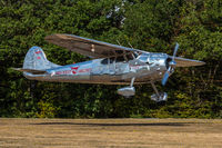 N195RS @ EDRV - N195RS - Cessna 195A Businessliner @ Airfield EDRV - Wershofen/Eifel - by Michael Schlesinger