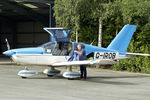 G-IROB @ EGCW - At Mid-Wales Airport , Welshpool - by Terry Fletcher