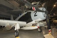 52-132649 @ KFFO - On display at the National Museum of the U.S. Air Force.  This Skyraider of 1st Air Commando Squadron was flown by Maj. Bernard F. Fisher when he rescued a fellow pilot shot down at A Shau Valley on March 10, 1966 by landing his Spad under fire. - by Arjun Sarup