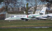 M-WOOD @ EGHH - Parked at Bournemouth airport EGHH - by Marc Mansbridge