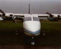 G-DORE @ COVE - This picture was taken around 1991 at Coventry airport where it was based, the aircraft at that time belonged to Nullifire but was leased to G&B Aviation for charter work, I flew this a few times around europe - by John Dakin