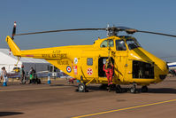 G-BVGE @ EGVA - Westland Whirlwind HAR10 XJ729 (G-BVGE) Historic Helicopters, Fairford 14/7/18 - by Grahame Wills