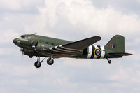 ZA947 @ EGVA - Douglas Dakota C3 ZA947 Battle of Britain Memorial Flight RAF, Fairford 14/7/18 - by Grahame Wills