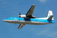 PH-KVK @ EHAM - Fokker 50 departing AMS - by FerryPNL