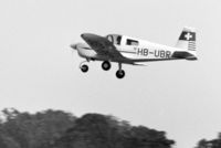 HB-UBR @ LSGN - At Neuchatel airfield. Scanned from b+w-negative.