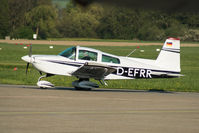 D-EFRR @ LSZG - Back to the hangar at Grenchen.