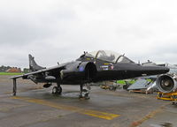 XW267 @ EGVJ - Undergoing restoration now in full smart Naval livery at Bentwaters Suffolk - by Chris Holtby