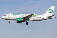 D-ASTY @ EDDK - D-ASTY - Airbus A319-112 - Germania - by Michael Schlesinger