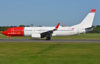 LN-NHB @ EGCC - Norwegian B738 - by FerryPNL