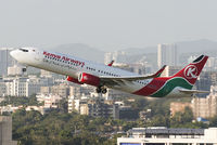 5Y-CYD @ VABB - Departing Mumbai in the evening for Nairobi as KQ211. - by Arjun Sarup