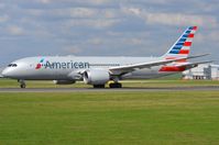 N814AA @ EGCC - American B788 departing - by FerryPNL