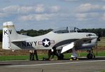 N377WW @ EBBL - North American T-28B Trojan at the 2018 BAFD spotters day, Kleine Brogel airbase - by Ingo Warnecke