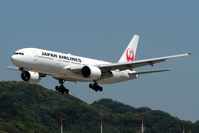 JA772J @ RJFF - JAL. - by Fred Willemsen