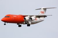 OO-TAA @ EBLG - TNT BAe146 landing in LGG - by FerryPNL