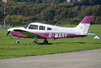 G-WARY @ EGKA - Piper PA-28-161 Cherokee Warrior III at Shoreham. Ex N9287X - by moxy