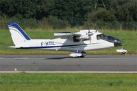 F-HTIL @ LFRB - Vulcanair P.68 Observer 2, Landing rwy 07R, Brest-Bretagne airport (LFRB-BES) - by Yves-Q