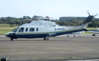 G-ROON @ EGFH - Visiting S-76C. - by Roger Winser