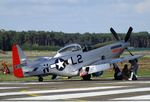 OO-RYL @ EBBL - North American TF-51D Mustang at the 2018 BAFD spotters day, Kleine Brogel airbase - by Ingo Warnecke